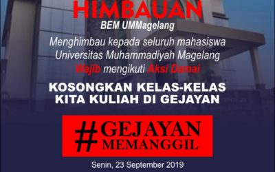 #GejayanMemanggil: Sebuah Tinjauan Gerakan Sosial dari Perspektif Ilmu Komunikasi