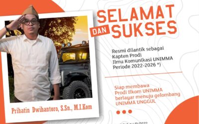 Prodi Ilkom Unimma Siap Berlayar Bersama Nahkoda Baru