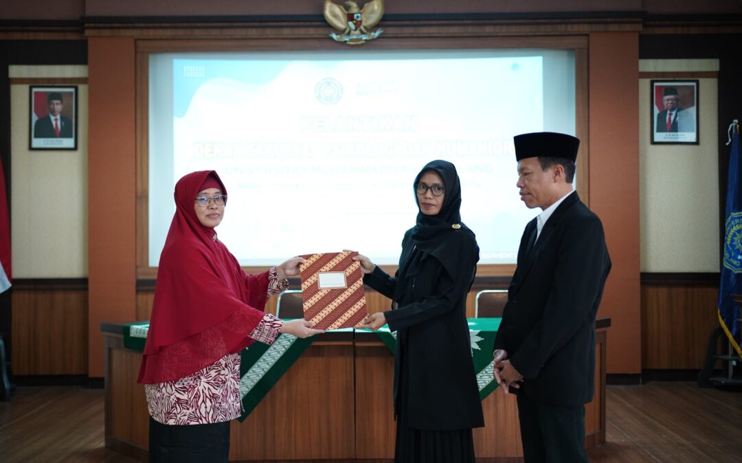 Rektor UNIMMA Resmi Lantik Dekan Pengganti FPH Periode 2020-2023