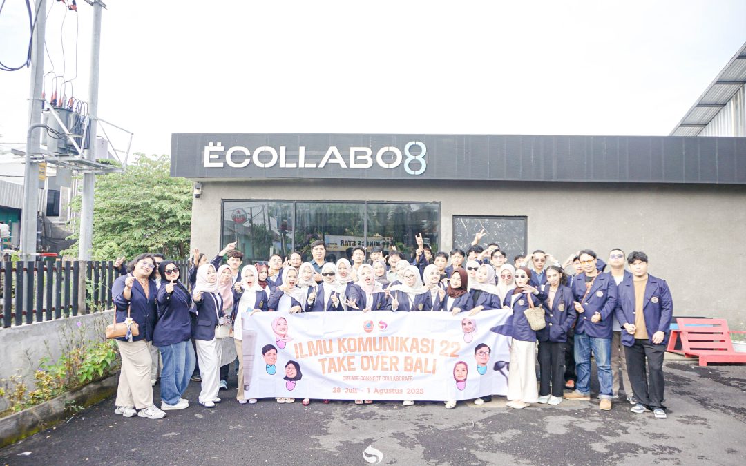 Mahasiswa Ilmu Komunikasi UNIMMA Belajar Langsung Industri Kreatif Berkelanjutan di Ecollabo8 Bali