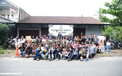lkom UNIMMA Turut Meriahkan Borobudur Marathon, Kolaborasi Desa Sumber Arum Jadi ‘Cheering Point’ Penuh Semangat