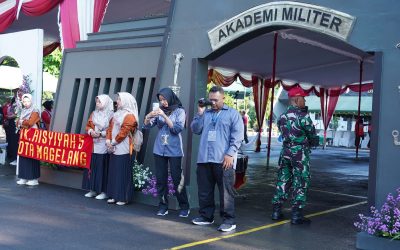 Tantangan GPR di Lingkungan Akmil: 3 Mahasiswa Ilmu Komunikasi UNIMMA Magang dan Ambil Alih Dokumentasi HUT
