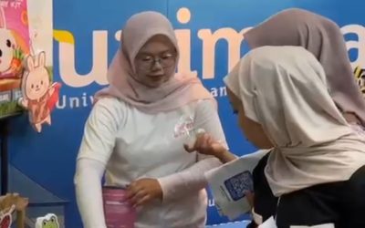 MimiClay Mahasiswa Ilkom UNIMMA Unjuk Gigi di Pameran Edukasi SMA N 1 Kota Magelang