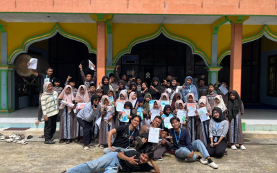Tanamkan Mimpi Lewat Seni: Mahasiswa Ilmu Komunikasi UNIMMA Sulap Pelataran TPQ Dusun Nampan Jadi Ruang Kreatif