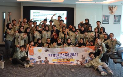 Mahasiswa Ilmu Komunikasi UNIMMA Pelajari Dunia Penyiaran Melalui Kunjungan Industri ke SCTV Tower
